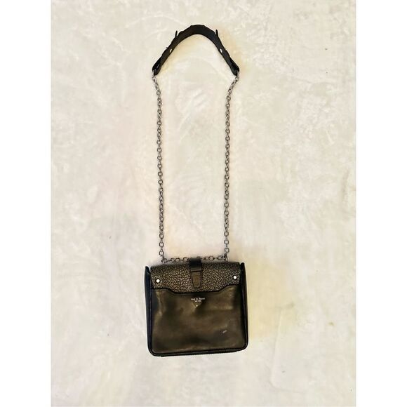 Rag and bone enfield chain black bag - Picture 4 of 8